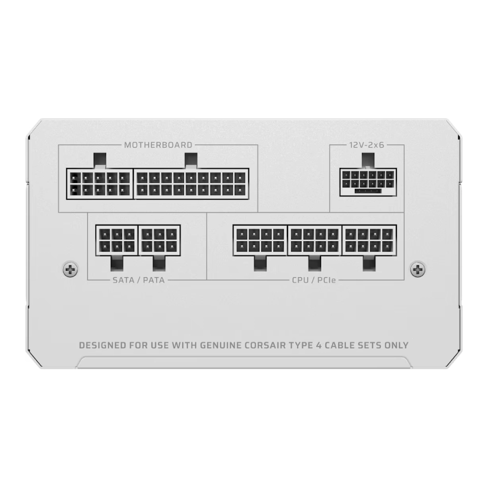Corsair Desktop Power Supply RMe Series RM850e Fully Modular view 3
